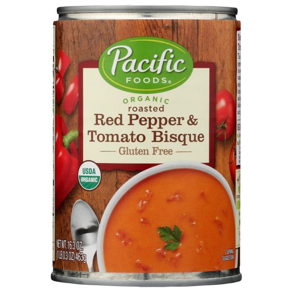 PACIFIC FOODS: Sop Tm Rst Rd Pe Bsq Org, 16.3 OZ