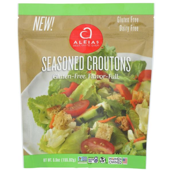 ALEIAS: Croutons Seasoned, 5.5 OZ