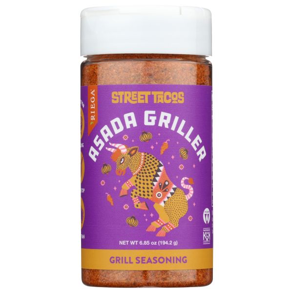 RIEGA: Seasoning Grl Asada Grlr, 6.28 oz