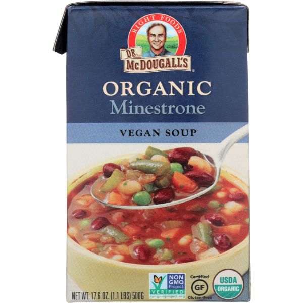 DR MCDOUGALLS: Soup Minestrone, 17.6 oz