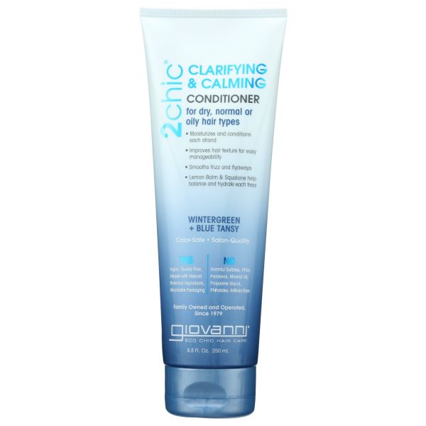 GIOVANNI COSMETICS: Conditioner Clarify Calm, 8.5 OZ