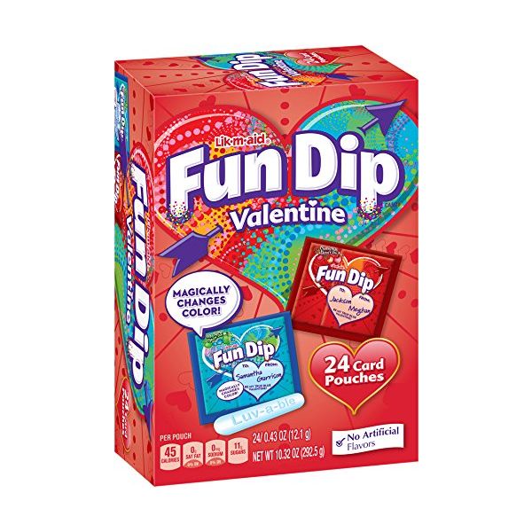 FERRAERA PAN: Candy Fun Dip Valentine, 10.32 oz