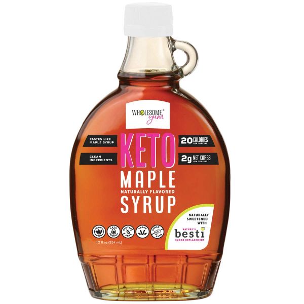 WHOLESOME YUM: Maple Syrup Replacement, 12 fo