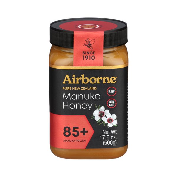 AIRBORNE HONEY: Honey Manuka85 Monoflral, 17.64 oz