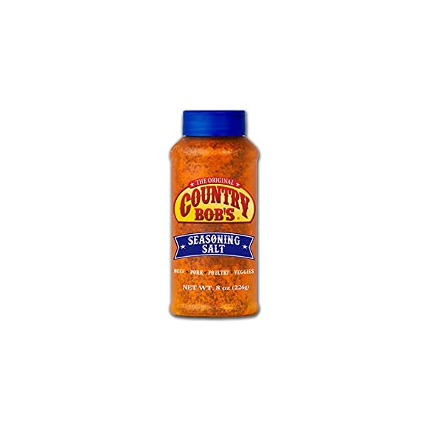 COUNTRY BOBS: Salt Seasoning, 8 oz