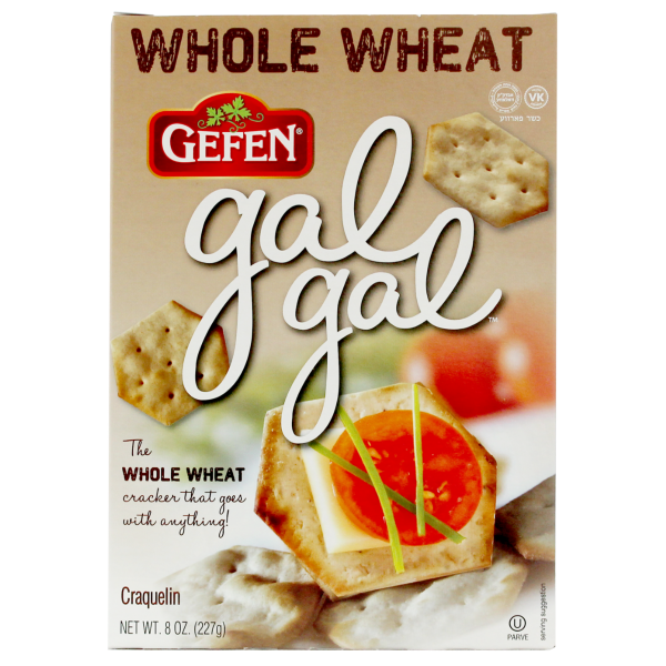 GEFEN: Cracker Whole Wht Gal Gal, 8 oz