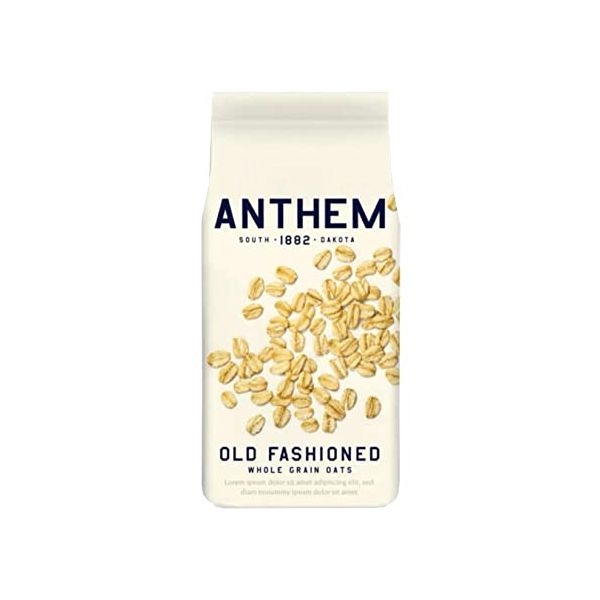 ANTHEM: Oats Old Fashioned Whl Gr, 40 OZ