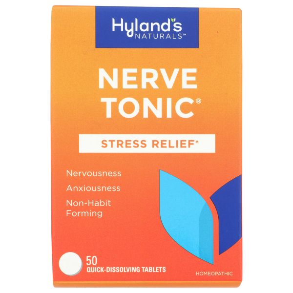 HYLAND: Nerve Tonic Tablets, 50 TB