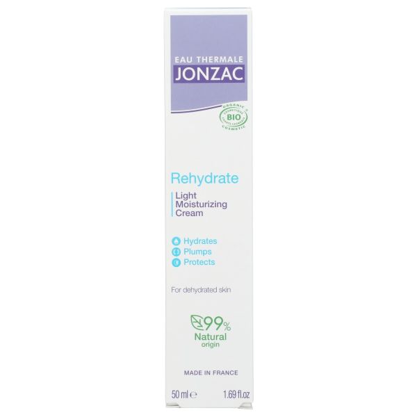 EAU THERMALE JONZAC: Rehydrate Light Moisturizing Cream, 1.69 fo