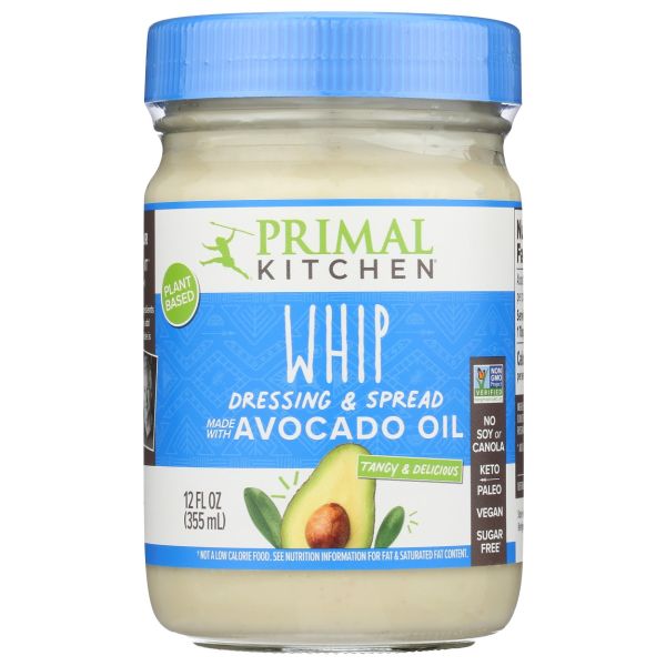 PRIMAL KITCHEN: Dressing Tngy Whp Avo Ol, 12 fo