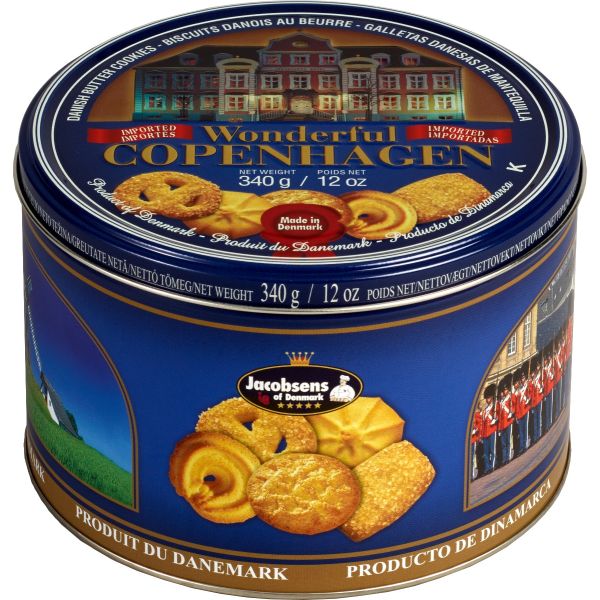 WONDERFUL COPENHAGEN: Cookie Danish Btr Tall Tn, 12 oz