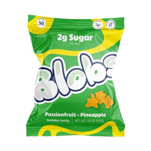 BLOBS: Candy Pnple Psnfrt Gummy, 1.8 oz