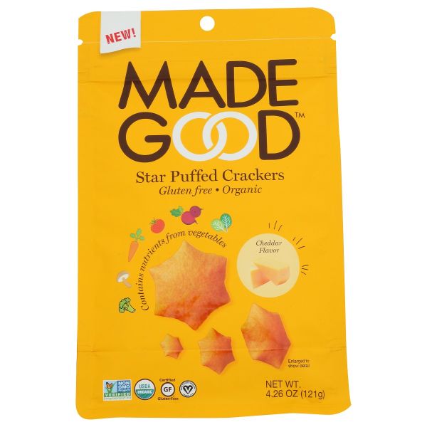 MADEGOOD: Cracker Cheddar Org, 4.25 oz