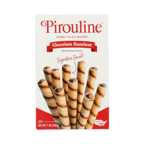 PIROULINE: Creme Filled Wafers Chocolate Hazelnut, 7 oz