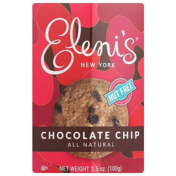 ELENI'S COOKIES: Chocolate Chip Box, 3.5 oz