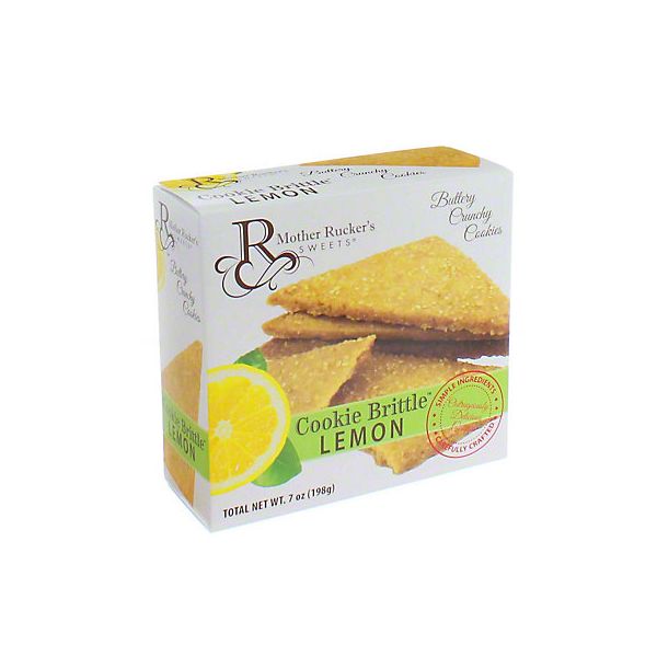 MOTHER RUCKERS SWEETS: Cookie Lemon Britlle, 7 oz