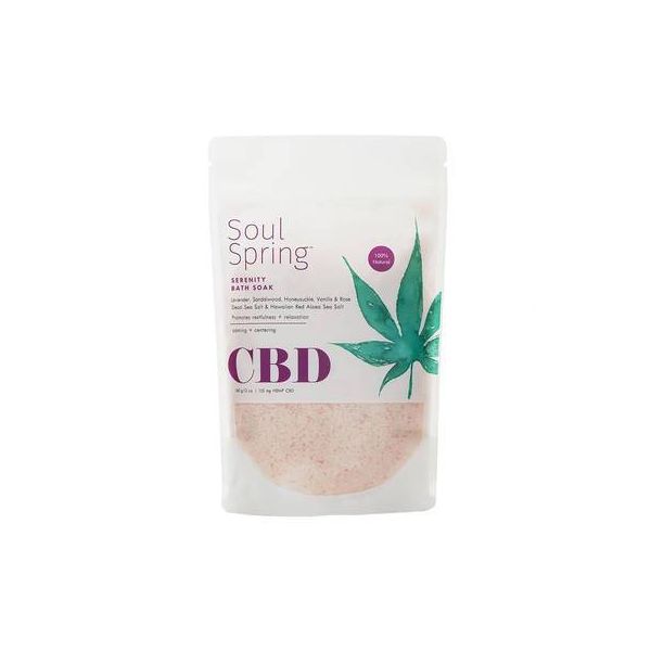 SOULSPRING: Soak Bath Cbd 125Mg, 12 oz