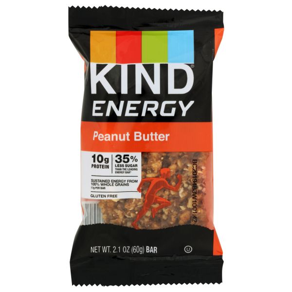 KIND: Energy Bars Peanut Butter, 2.1 oz