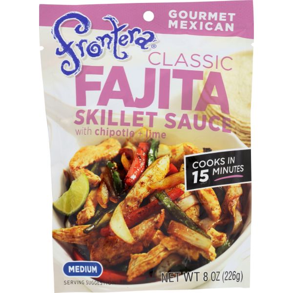 FRONTERA: Seasoning Pouch Fajita Skillet With Chipotle And Lime, 8 oz