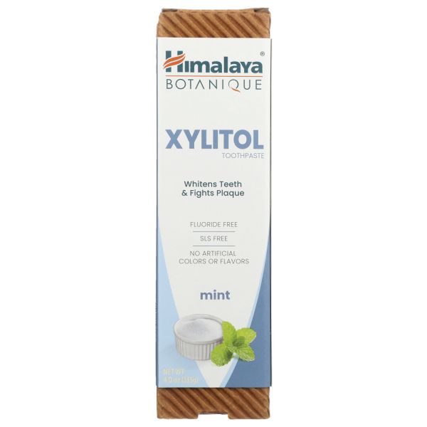 HIMALAYA HERBAL HEALTHCARE: Mint Xylitol Toothpaste, 4 oz