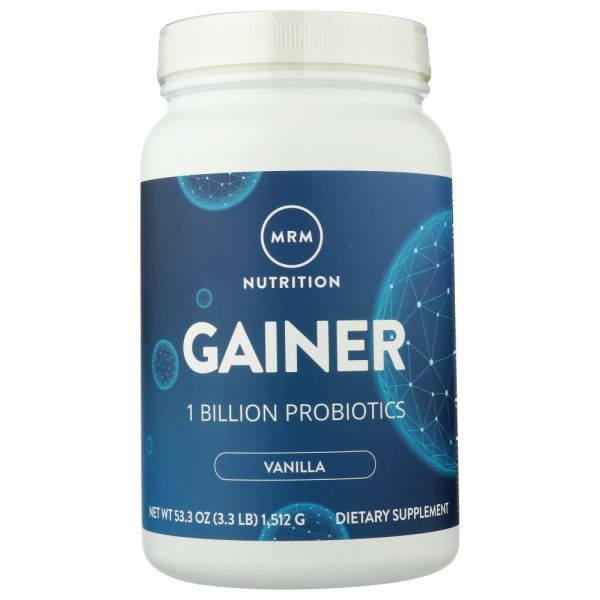 MRM: Protn Gainer Van All Nat, 3.3 lb