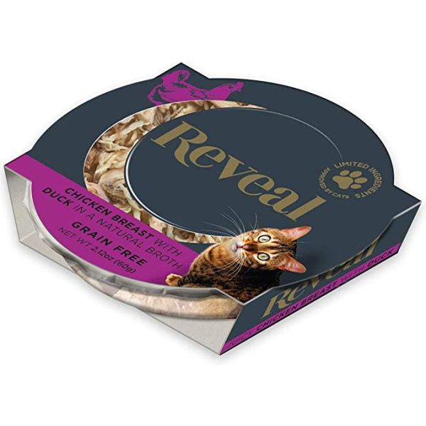 REVEAL: Cat Food Chicken Duck, 2.12 oz