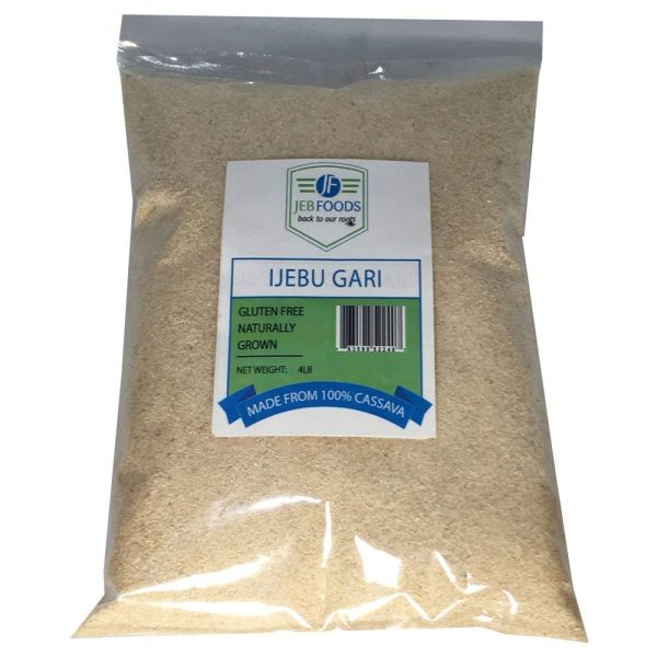 JEB FOODS: White Garri, 4 lb