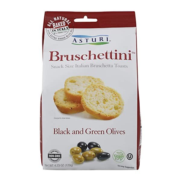 ASTURI: Bruschettini Blck&Grn Olv, 4.23 oz