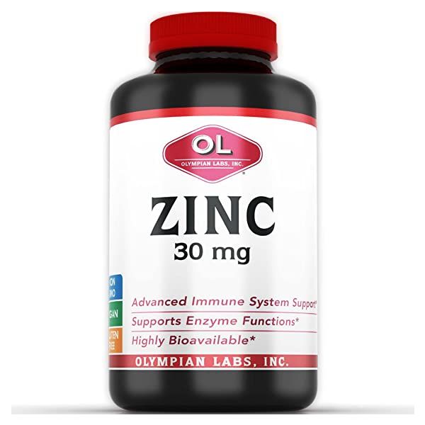 OLYMPIAN LABS: Zinc 30Mg, 100 vc