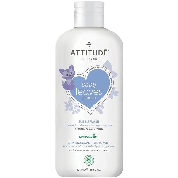 ATTITUDE: Bubble Wash Nght Almd Mlk, 16 oz