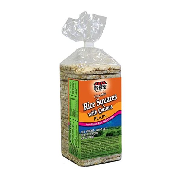 PASKESZ: Rice & Quinoa Sqr Plain, 4.9 oz