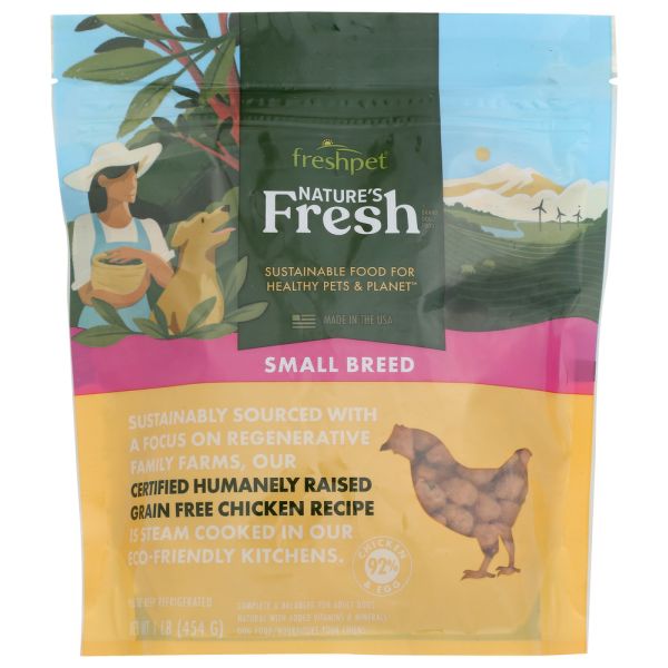 NATURES FRESH: Dog Food Roasted Small, 1 lb