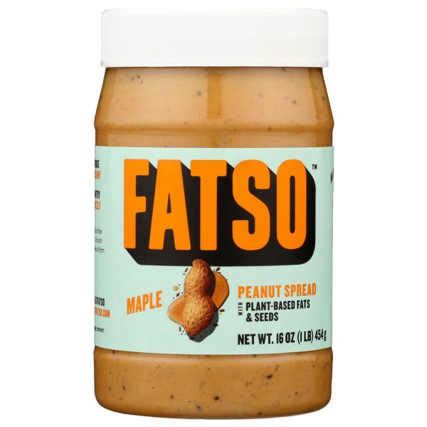 FATSO: Maple Peanut Butter Spread, 16 oz