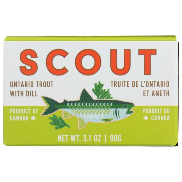 SCOUT: Ontario Trout With Dill, 3.2 oz