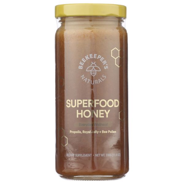 BEEKEEPERS: B Powered Superfood Honey, 330 GM