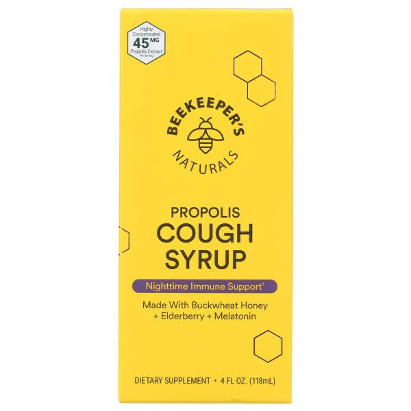 BEEKEEPERS: B Better Cough Syrup Nighttime, 4 fo