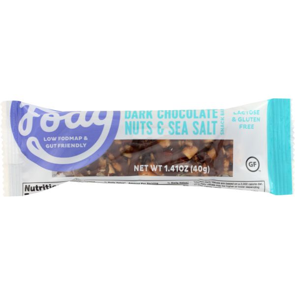 FODY FOOD CO: Bar Dark Chocolate Sea Salt, 1.41 oz