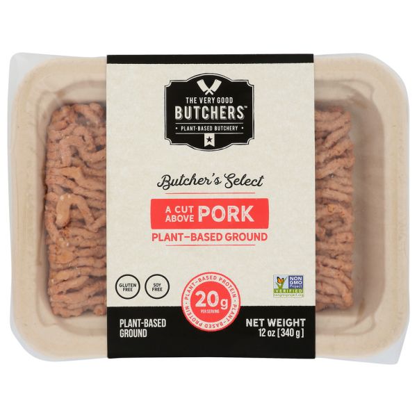 VERY GOOD BUTCHERS: Plant Based Ground Pork, 340 gm