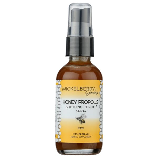 MICKELBERRY GARDENS: Propolis Throat Hny Spry, 2 fo