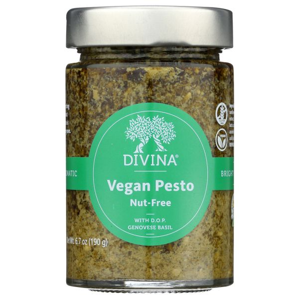 DIVINA: Vegan Pesto Nut Free, 6.7 oz