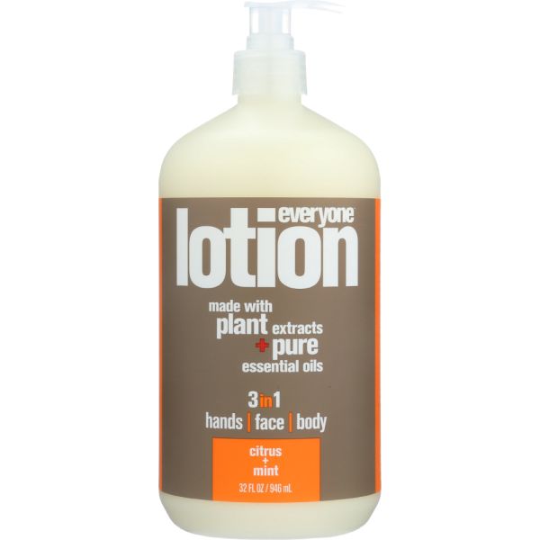 EO PRODUCTS: Everyone 3-in-1 Citrus + Mint Lotion, 32 oz