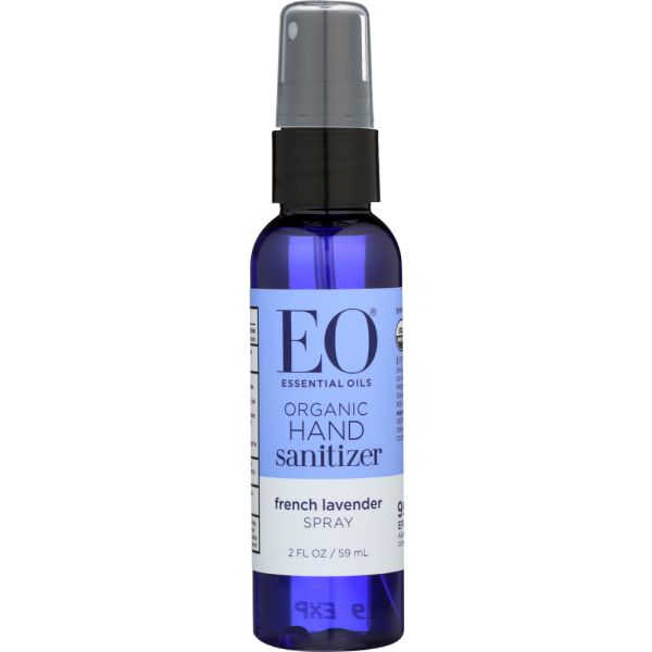 EO PRODUCTS: Hand Sanitizer Spray Organic Lavender, 2 oz