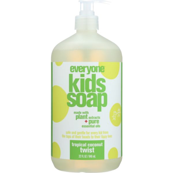 EO PRODUCTS: Everyone for Kids 3-in-1 Tropical Twist Soap, 32 oz