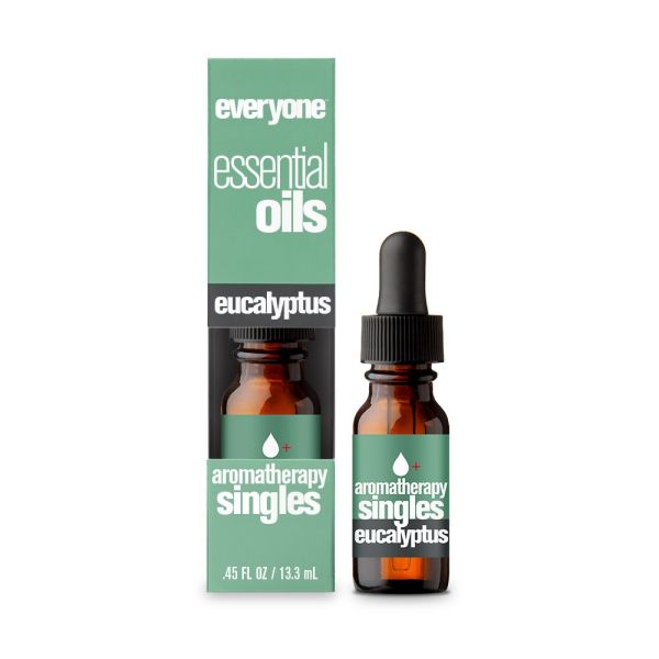 EVERYONE: Aromatherapy Singles Essential Oil Eucalyptus, 0.45 oz