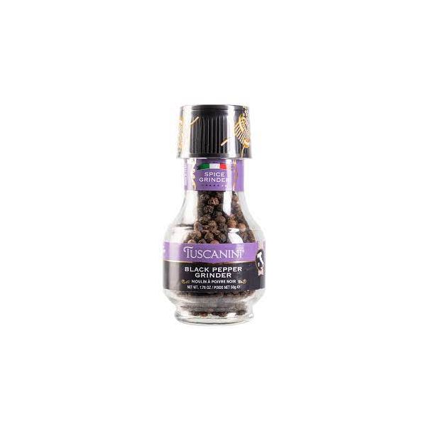 TUSCANINI: Spice Grinder Blck Peppr, 1.76 OZ