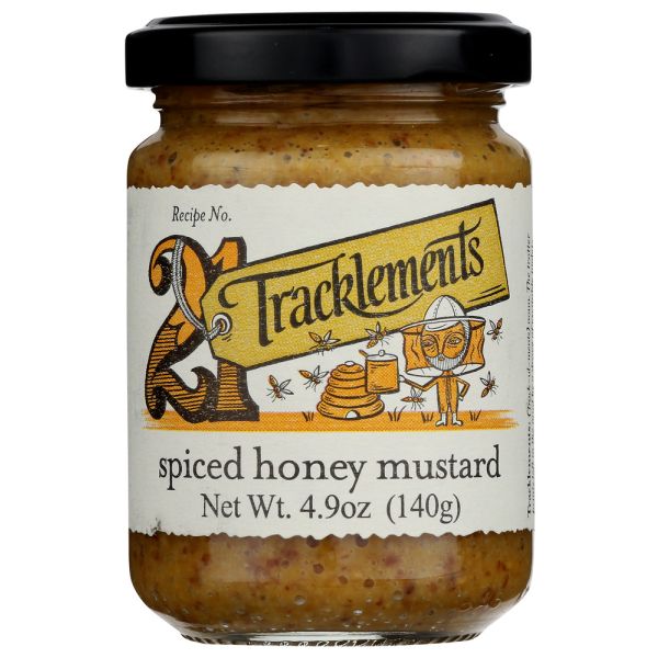 TRACKLEMENTS: Spiced Honey Mustard, 4.9 oz