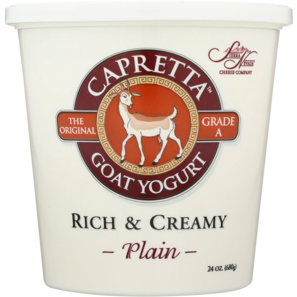 SIERRA NEVADA: Rich & Creamy Capretta Goat Yogurt Plain, 24 oz