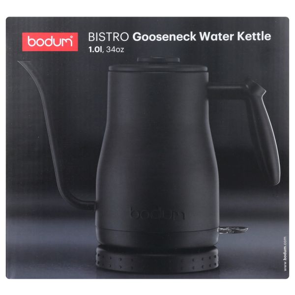 BODUM: Bistro Electric Gooseneck Kettle, 1 ea