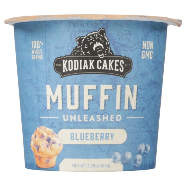 KODIAK: Muffin Cup Blueberry, 2.29 oz