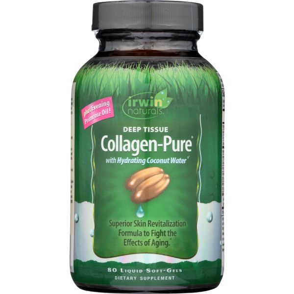 IRWIN NATURALS: Collagen Pure Deep Tissue, 80 sg